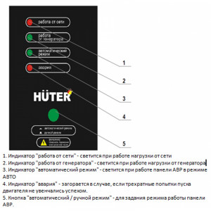 Автозапуск генератора AVR Huter Автозапуск генератора AVR Huter