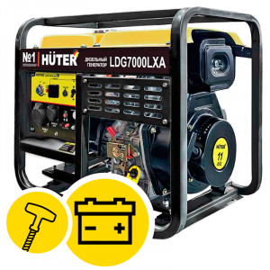 Дизельный генератор Huter LDG 7000LXA Дизельный генератор Huter LDG 7000LXA