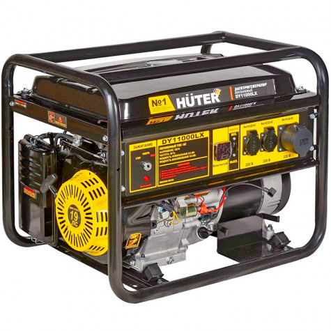 Бензиновый генератор Huter DY11000LX