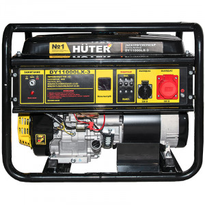 Бензогенератор Huter DY11000LX-3