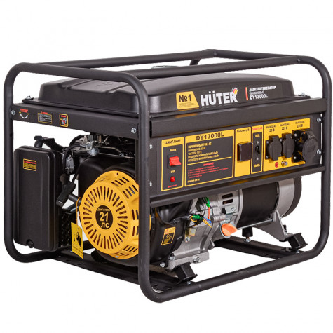 Бензиновый генератор Huter DY13000L