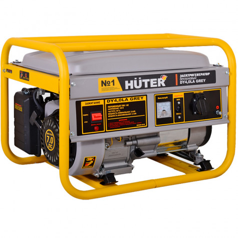 Бензиновый генератор Huter DY3.0A Grey