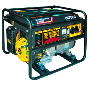 Бензогенератор Huter DY5000L