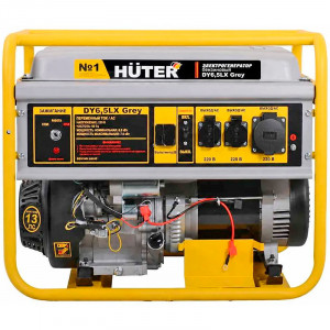 Бензогенератор Huter DY6,5LX GR