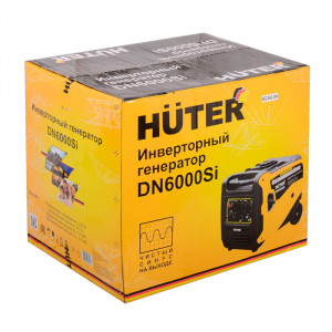 Инверторный генератор Huter DN6000Si