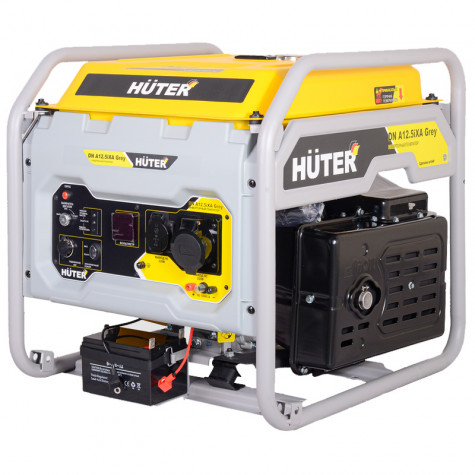 Инверторный бензиновый генератор Huter DN12500iXA