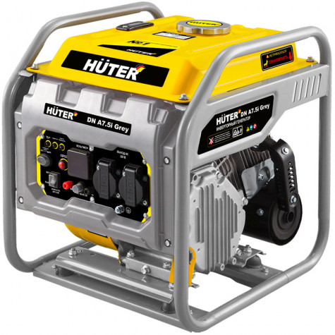 Инверторный бензиновый генератор Huter DN А7.5i Grey