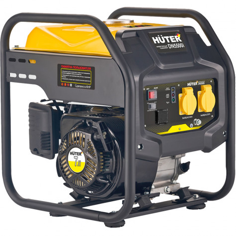 Инверторный бензиновый генератор Huter DN5500i