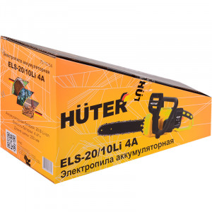 Аккумуляторная цепная пила Huter ELS-20/10Li 4A